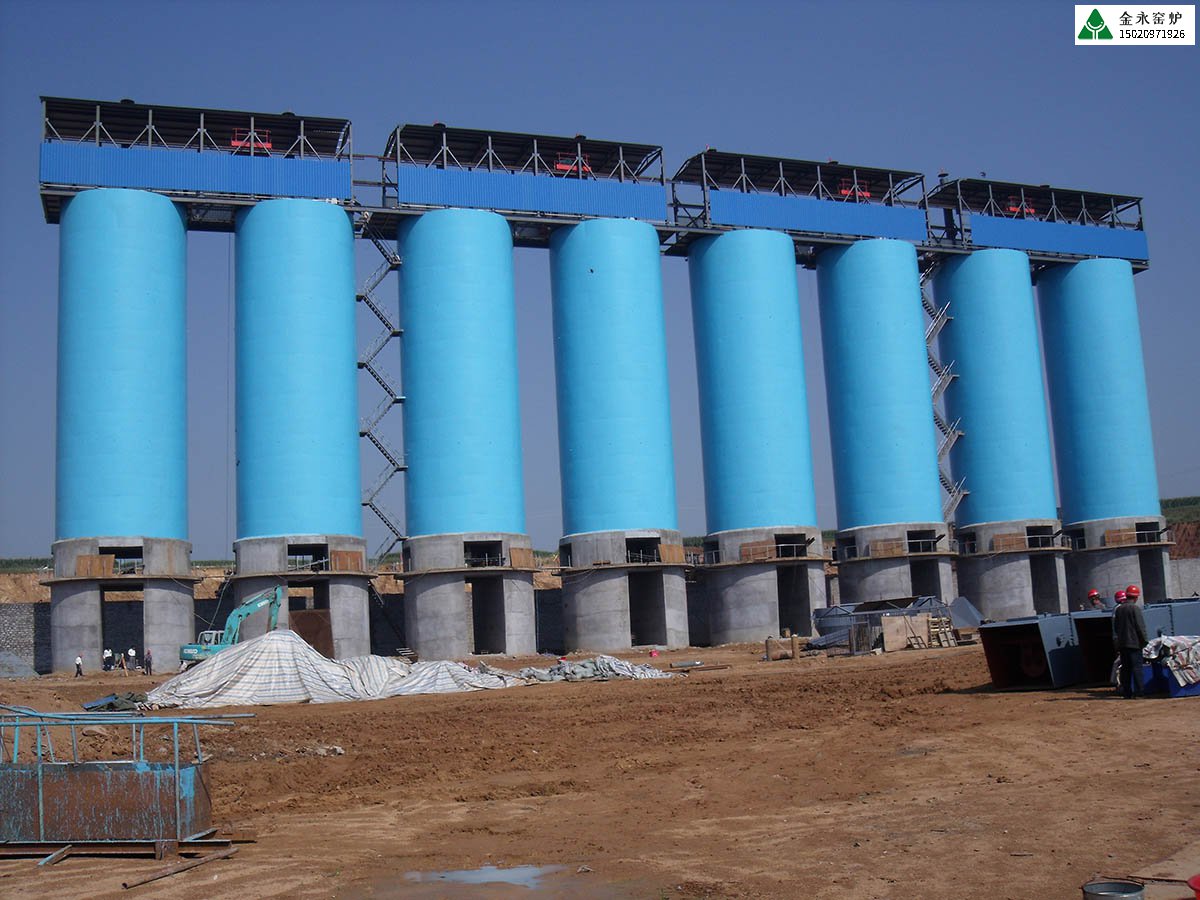 晟通自動(dòng)化石灰窯施工現(xiàn)場(chǎng)